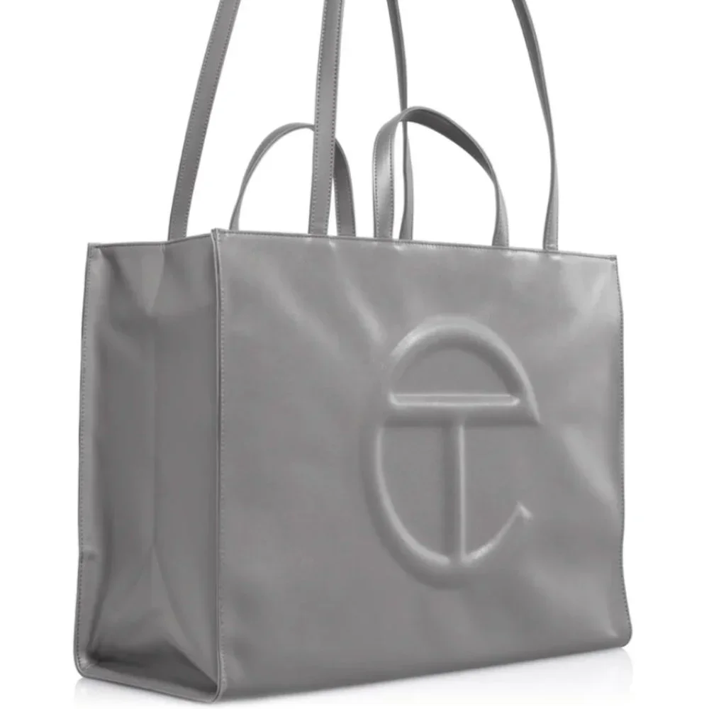 Telfar Large Shopping Bag - Grey
